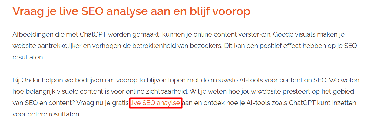 example links to other pages