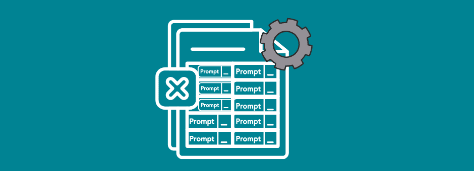 Google sheet promt tandwiel generator