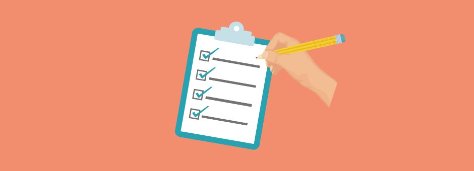Visual of blog with CRO checklist
